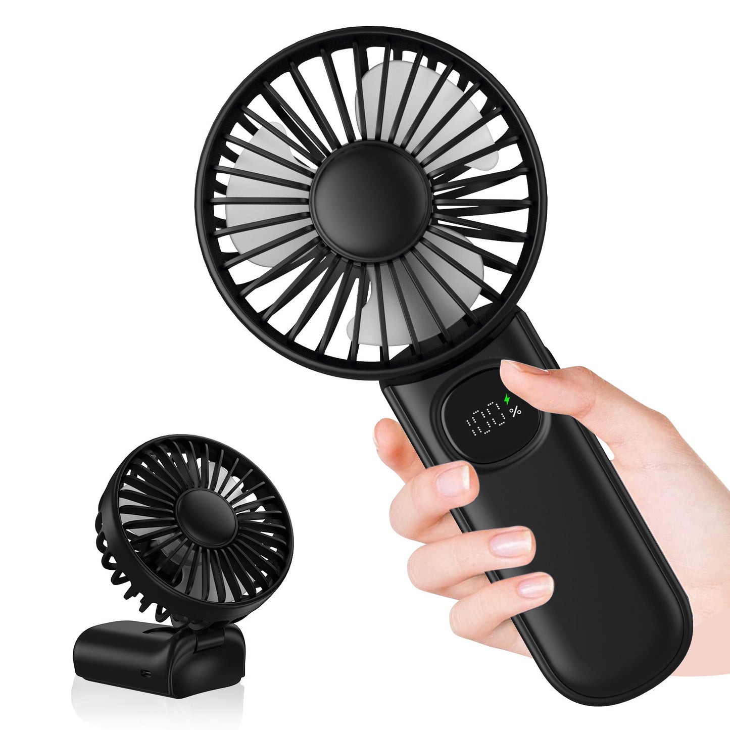 Portable Handheld Fashion Personality Little Fan, Stylish Mini Fan for On-the-Go Cooling, Perfect Gift for Summer